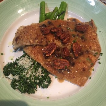 Carlyle - Pecan encrusted trout with broccolini - New American Near Me - Arlington, Virginia Carlyle - Pecan encrusted trout with broccolini - New American Near Me - Arlington, Virginia