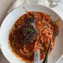 Carelli's Of Boulder - $42 tenderloin meat and spaghetti