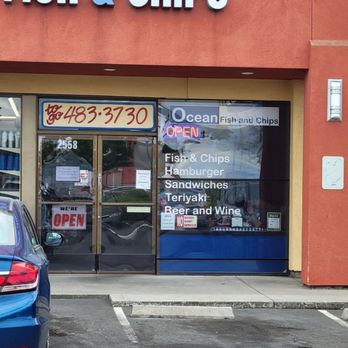 Ocean Fish & Chips - Business Signage - Fish & Chips Near Me - Sacramento, California Ocean Fish & Chips - Business Signage - Fish & Chips Near Me - Sacramento, California