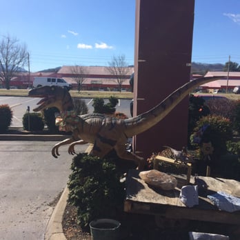 Three Bears General Store - Dino out front. - Department Stores Near Me - Pigeon Forge, Tennessee