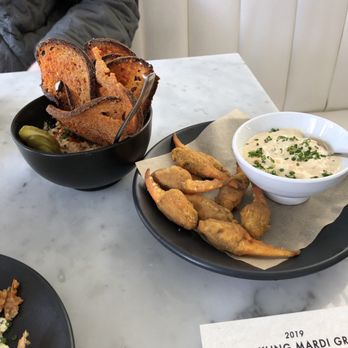 Effervescence - Fried crab claws! - Champagne Bars Near Me - New Orleans, Louisiana