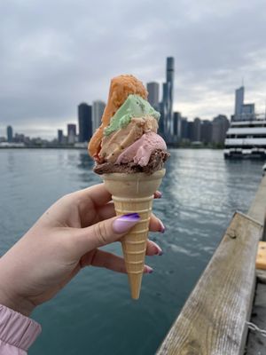 The Original Rainbow Cone by null