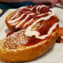 Strawberry and Cream French Toast