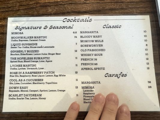 Menu photo 5 August Sage Cafe Columbia, TN