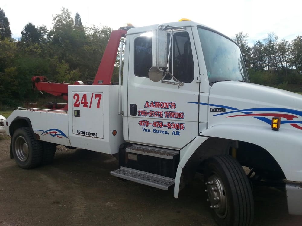 AARON’S TWO STATE TOWING Updated October 2024 425 N 26th, Van Buren