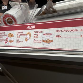 Cathy’s Cookies - Menu January 20/5 - Desserts Near Me - Anaheim, California