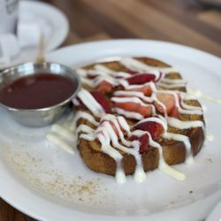 Turning Point Breakfast - Strawberry Cheesecake French Toast