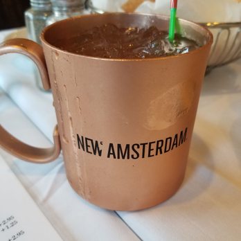 DiMaggios Trattoria - Moscow Mule - refreshingly crisp! The ginger beer made al the difference - Italian Near Me - Port Washington, New York