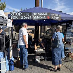 Stop in and talk to our Old School Wisdom folks!