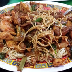 Kim's Chinese Foods - Green Onion Delight is the best dish they have.