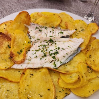 Le Tavernelle - Turbo with potatoes - Seafood Near Me - Rome, RM