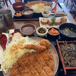 Chicken Katsu & Don Katsu (Pork) combo Chicken Katsu & Don Katsu (Pork) combo