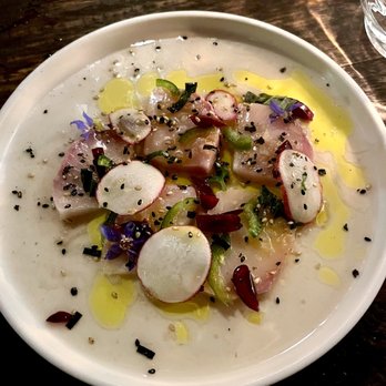 Pavilion - Hamachi crudo - Tapas/Small Plates Near Me - Wolfeboro, New Hampshire