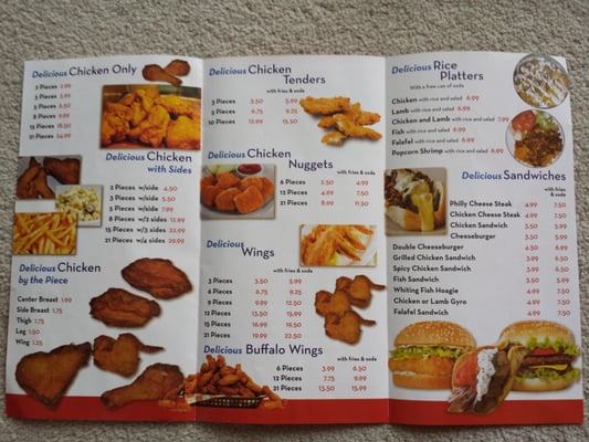 Menu photo 6 Crown Fish & Chicken Piscataway Township, NJ