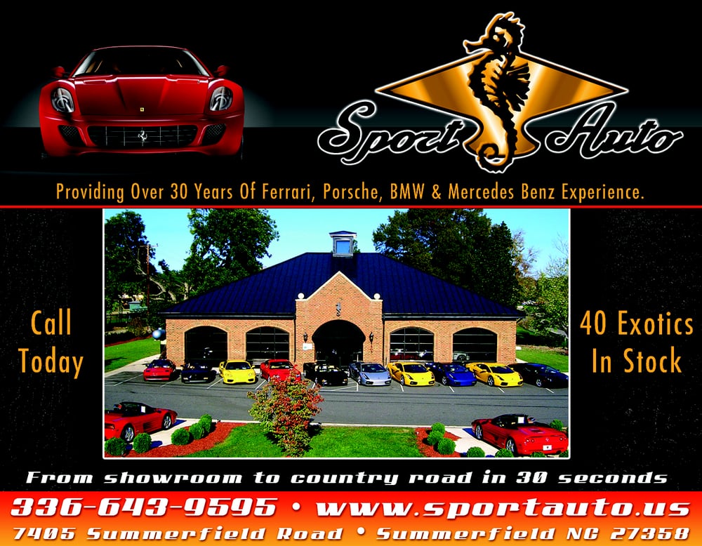 SPORT AUTO Updated September 2024 7405 Summerfield Rd, Summerfield