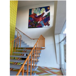 Assistance Group - Some of the artwork by the Tahquitz Canyon lobby entrance.