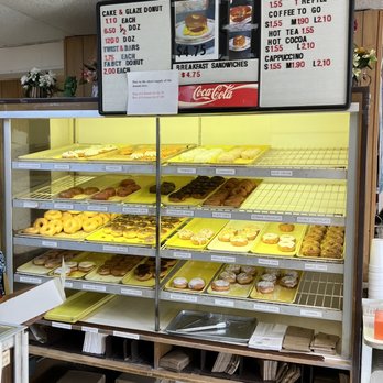 Turner Donut Shop - a display of a variety of donuts - Donuts Near Me - Bradenton, Florida