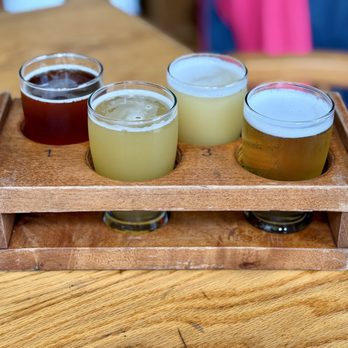 The Malted Barley - Beer Flight - Pretzels Near Me - Providence, Rhode Island