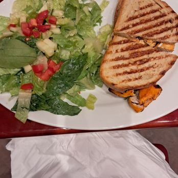 Panini Kabob Grill - Chicken brie panini with romaine avocado salad - Middle Eastern Near Me - Escondido, California Panini Kabob Grill - Chicken brie panini with romaine avocado salad - Middle Eastern Near Me - Escondido, California