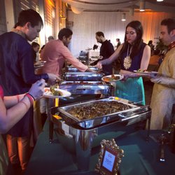 Arbor Room at Popp Fountain - Nirvana Weddings buffet
