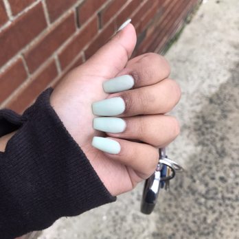 The One Nail Spa - SNS powder with Matte finish. - Nail Salons Near Me - Maspeth, New York