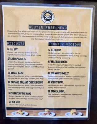 Menu photo 2 Vicious Biscuit Akron, OH