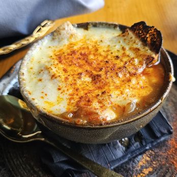 Frenchy's Hideout - french onion soup - French Near Me - San Diego, California Frenchy's Hideout - french onion soup - French Near Me - San Diego, California