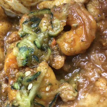 Ali’s Roti Shop - Shrimp doubles with cucumber and tamarind sauce. - Caribbean Near Me - Brooklyn, New York