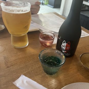 Tokyo Table - They let you pick your own sake cup, from a nice selection, which I thoughts was very fun! - Japanese Near Me - Sacramento, California