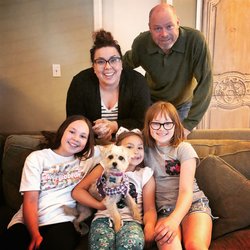 Smiley Tails Rescue - Seriously, we can't stop smiling at Blossom and her forever family!