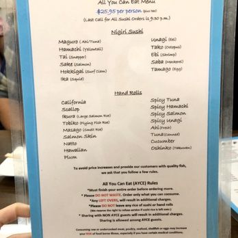 Kats Sushi - Dinner menu! - Sushi Bars Near Me - Honolulu, Hawaii Kats Sushi - Dinner menu! - Sushi Bars Near Me - Honolulu, Hawaii