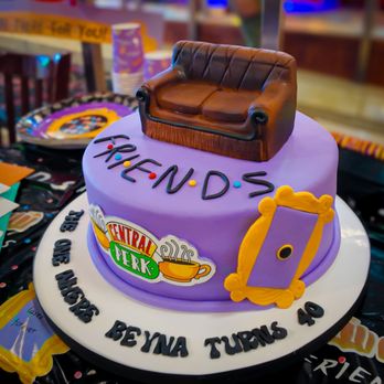 Sylvia's Cakes - FRIENDS birthday cake - Custom Cakes Near Me