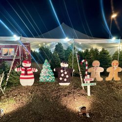 Christmas Traditions - Christmas trees, snowman