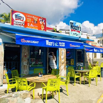 Woody's Seafood Saloon - Happiness is - American Near Me - Saint John, Virgin Islands