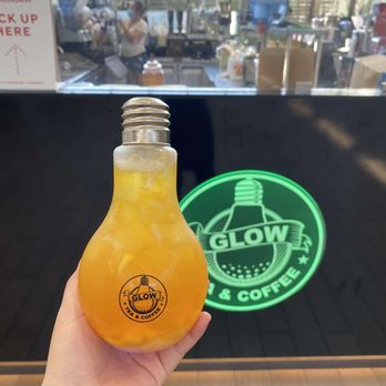 Glow Tea - Auburn - mango green tea with lychee jelly - Bubble Tea Near Me - Auburn, Washington Glow Tea - Auburn - mango green tea with lychee jelly - Bubble Tea Near Me - Auburn, Washington