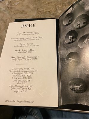 Menu photo 8 Ebbe Tampa, FL