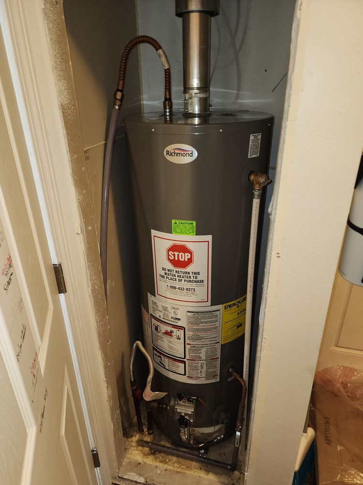 Slide of Newark Water Heaters & Drains