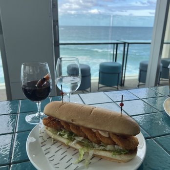 Icebergs Dining Room and Bar - King prawn roll - Italian Near Me - Bondi Beach, NSW Icebergs Dining Room and Bar - King prawn roll - Italian Near Me - Bondi Beach, NSW