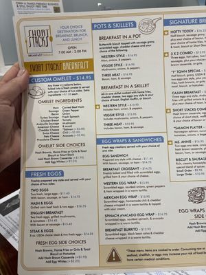 Menu photo 3 Short Stacks Wellington, FL