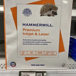Hammerhill Premium Inkjet & Laser paper  24 lb