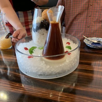 LaoTable - Thai ice jumbo before pouring the tea/syrup in - Laotian Near Me - San Francisco, California LaoTable - Thai ice jumbo before pouring the tea/syrup in - Laotian Near Me - San Francisco, California
