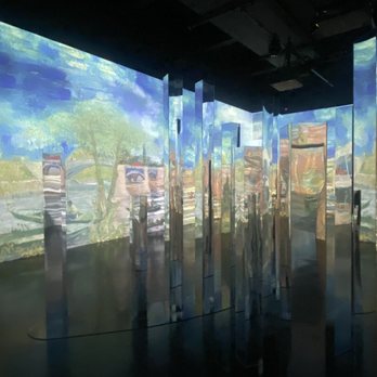 Immersive Van Gogh Exhibit Dallas - Last room with the mirrors - Art Galleries Near Me - Dallas, Texas Immersive Van Gogh Exhibit Dallas - Last room with the mirrors - Art Galleries Near Me - Dallas, Texas