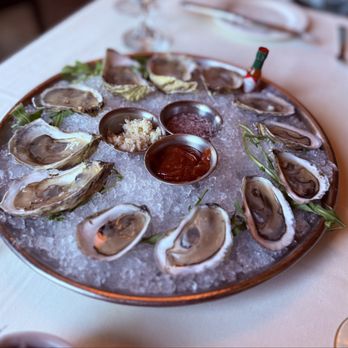 Halls Chophouse - Oysters on the Half Shell* - Seafood Near Me - Summerville, South Carolina Halls Chophouse - Oysters on the Half Shell* - Seafood Near Me - Summerville, South Carolina