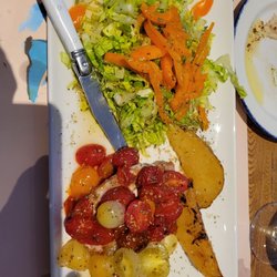 Le Mezzé Taverna - Thon salade et patate citron