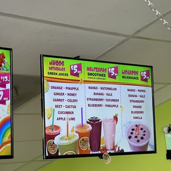 Cunchy's Fruit - Menu - Juice Bars & Smoothies Near Me - Santa Clarita, California