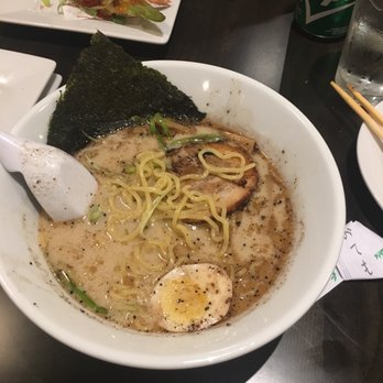 Mampuku Ramen - Black Ramen (sorry I started before remembering to take a picture) - Ramen Near Me - Santa Fe, New Mexico Mampuku Ramen - Black Ramen (sorry I started before remembering to take a picture) - Ramen Near Me - Santa Fe, New Mexico