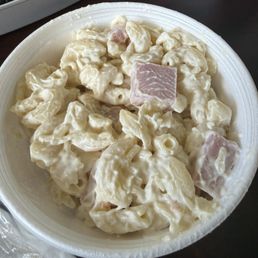 Macaroni salad w/ham