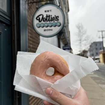 Dottie's Donuts - Strawberry mango donut - Donuts Near Me - Philadelphia, Pennsylvania Dottie's Donuts - Strawberry mango donut - Donuts Near Me - Philadelphia, Pennsylvania