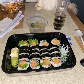 Sushi Sayu - Spicy Hamachi Roll, Spicy Tuna* (5 PCS), Miso Soup - Sushi Bars Near Me - Minneapolis, Minnesota Sushi Sayu - Spicy Hamachi Roll, Spicy Tuna* (5 PCS), Miso Soup - Sushi Bars Near Me - Minneapolis, Minnesota