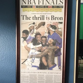 Michaels - LA Times Sports page. Lakers championship. - Arts & Crafts Near Me - Moorpark, California
